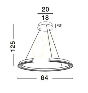 ORINOCO Luces Exclusivas taklampa LE44530 2 ORINOCO Luces Exclusivas taklampa LE44530 small 2