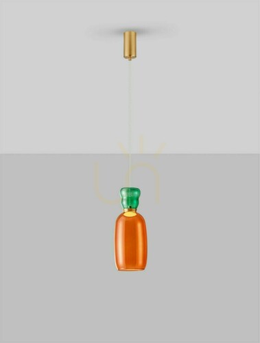 Kontrollera PERENE pendellampa från Luces Exclusivas LE44463