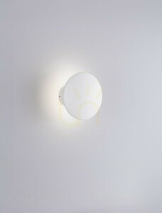 Luces Exclusivas REYES LE44714 vägglampa i gips, LED 10 W 3000 K, 566 lm, vit small 2