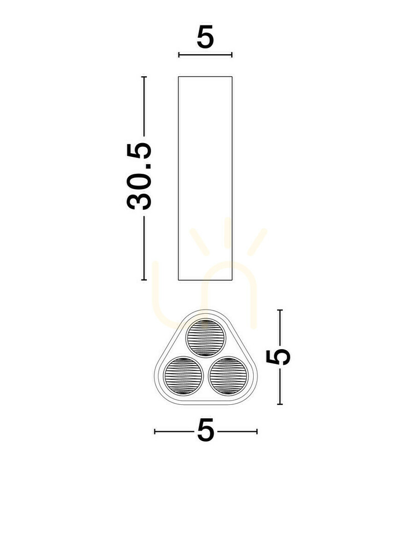 Display Plafond TACHIRA Luces Exclusivas LE44915 Plafond TACHIRA Luces Exclusivas LE44915