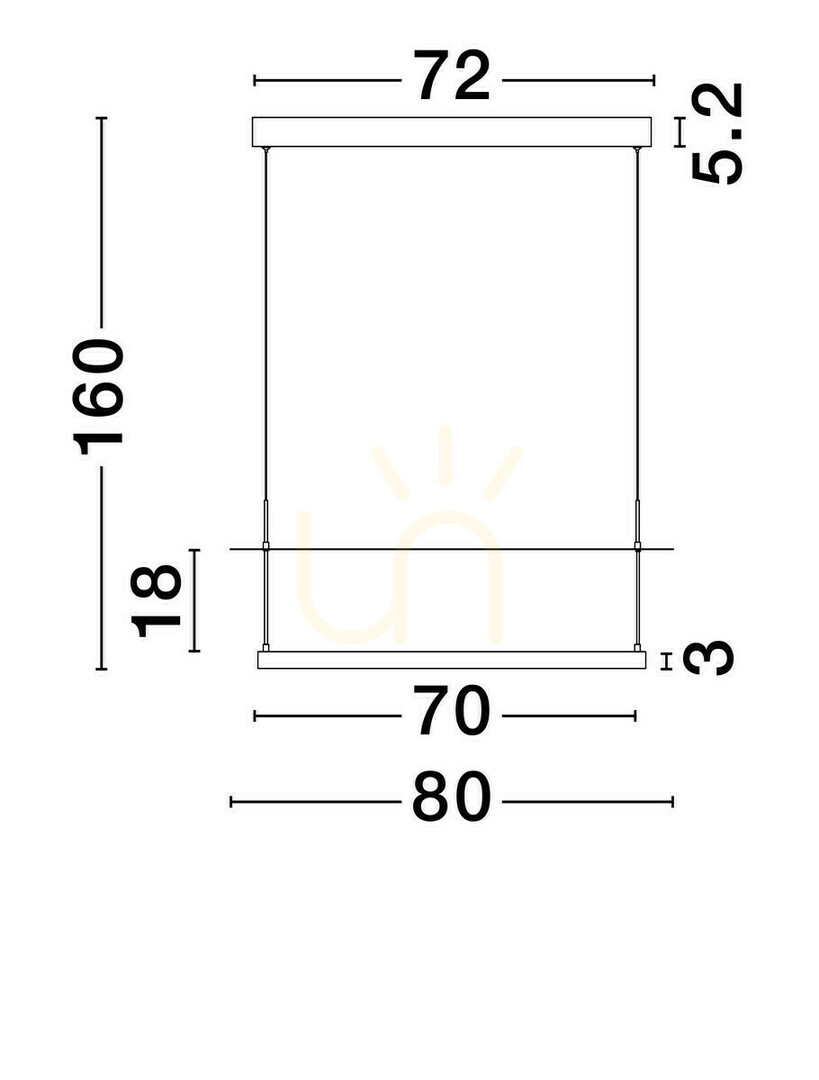 Utsikt TIRAQUE taklampa från Luces Exclusivas LE44634 TIRAQUE taklampa från Luces Exclusivas LE44634
