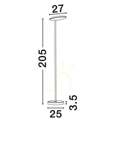 TRUNCADO golvlampa från Luces Exclusivas LE44950 3 TRUNCADO golvlampa från Luces Exclusivas LE44950 small 3