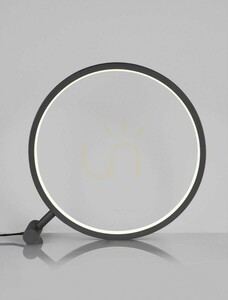 Svart LED-bordslampa TUCUMAN Luces Exclusivas LE44518, 29 cm small 1