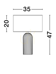 TUMARAPI Luces Exclusivas Bordslampa LE44687 small 1