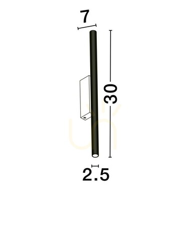 Kontrollera VELASCO vägglampa från Luces Exclusivas LE44921