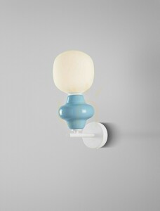Vägglampa VILROSA blå-vit E14 Luces Exclusivas LE44571 small 1