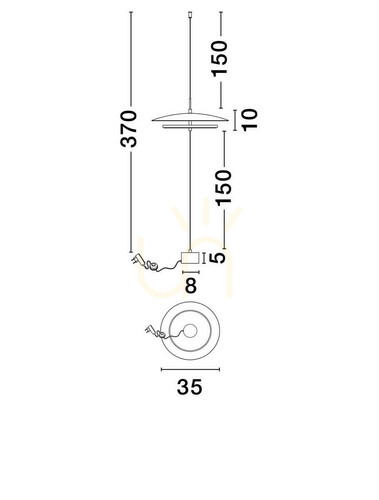 Kontrollera VITICHI Luces Exclusivas Golvlampa LE44645