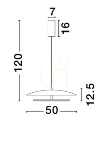 VITICHI Luces Exclusivas taklampa LE44736 small 2