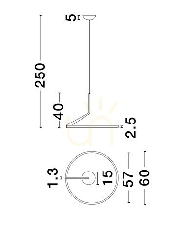 Kontrollera ZUDANEZ Luces Exclusivas taklampa LE44777