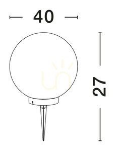 CELENDIN Luces Exclusivas utomhusstrålkastare LE73753 small 1