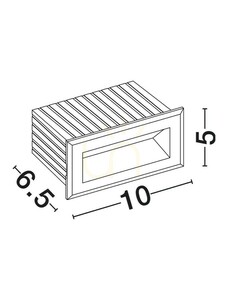 CLEMENTE Luces Exclusivas vägglampa för utomhusbruk LE73771 small 1