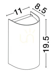 CULPINA Luces Exclusivas vägglampa för utomhusbruk LE73804 3 CULPINA Luces Exclusivas vägglampa för utomhusbruk LE73804 small 3