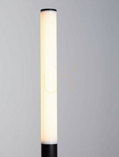 Kontrollera ELALTO trädgårdspollare 120 cm matt svart LED 27 W 3000K 1560 lm IP54, Luces Exclusivas LE73809