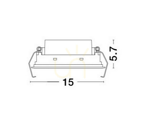 Kontrollera CALINDA Luces Exclusivas taklampa LE65121