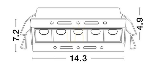 Kontrollera BETARRO Luces Exclusivas Taknät LE65125