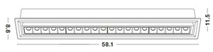 MURELIA Luces Exclusivas taklampa LE65131 small 1