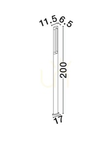 LUNQUERA Luces Exclusivas Belysningsstolpe LE75102 small 3