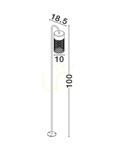 DONZUELA Luces Exclusivas Belysningsstolpe LE75148 small 2