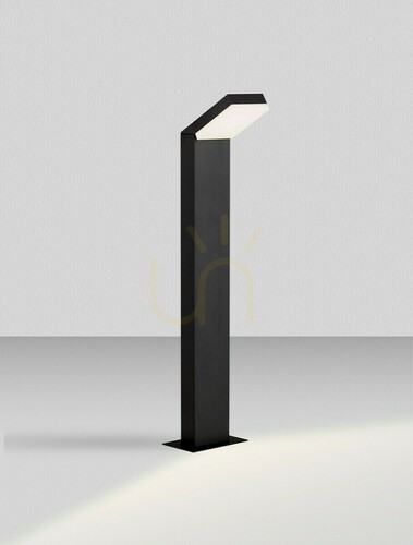 Kontrollera Luces Exclusivas SIRELIA LED-trädgårdspollare antracit 76 cm LE75158