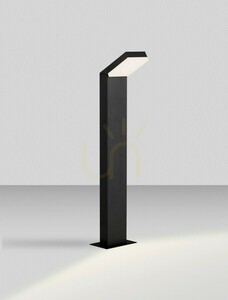Luces Exclusivas SIRELIA LED-trädgårdspollare antracit 76 cm LE75158 small 1