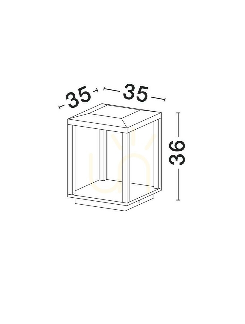 Display ORVENZA Belysningsstolpe från Luces Exclusivas LE75175. ORVENZA Belysningsstolpe från Luces Exclusivas LE75175.