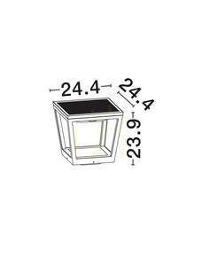 CANDELA Luces Exclusivas Solcellslampa LE75178 4 CANDELA Luces Exclusivas Solcellslampa LE75178 small 4