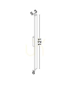ARDANIA vägglampa för utomhusbruk från Luces Exclusivas LE75195 small 1