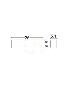 RAVEZCO Luces Exclusivas vägglampa för utomhusbruk LE75197 small 4