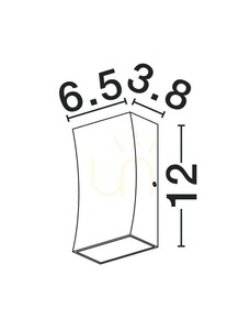 ZARDUNA Luces Exclusivas vägglampa för utomhusbruk LE75224 small 3