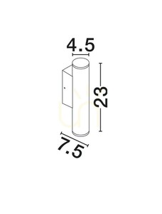 TERVONA vägglampa för utomhusbruk från Luces Exclusivas LE75239 1 TERVONA vägglampa för utomhusbruk från Luces Exclusivas LE75239 small 1