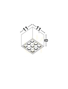 JUNERIO Luces Exclusivas Outdoor Plafonds LE75264 small 3