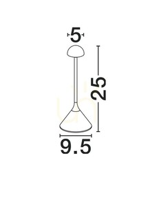 CARMEDA stående utomhuslampa från Luces Exclusivas LE75287 small 3
