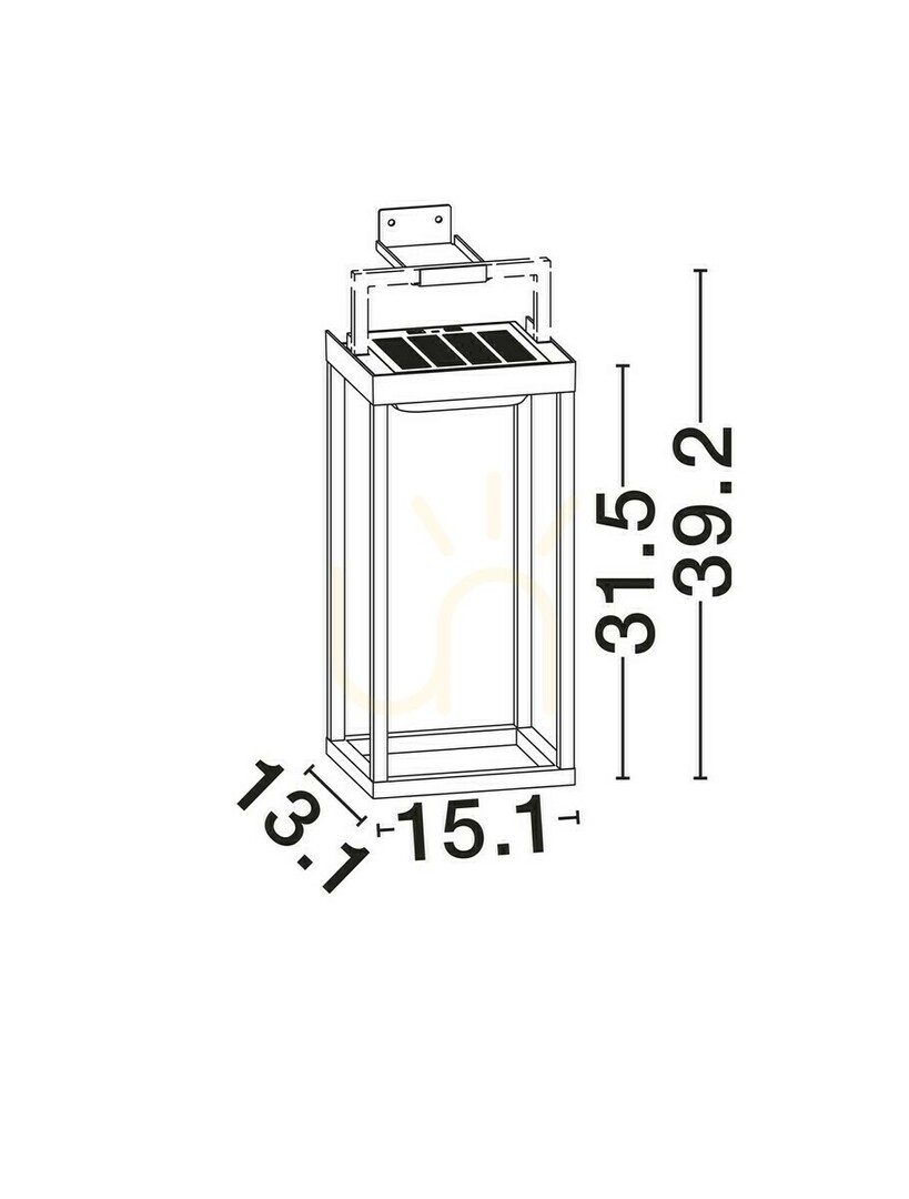 Utsikt OLVERTO Luces Exclusivas vägglampa för utomhusbruk LE75291 OLVERTO Luces Exclusivas vägglampa för utomhusbruk LE75291