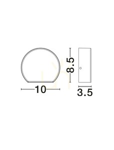 SARDIRA Luces Exclusivas vägglampa för utomhusbruk LE75308 3 SARDIRA Luces Exclusivas vägglampa för utomhusbruk LE75308 small 3