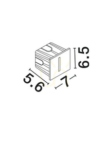 CANIVRA vägglampa för utomhusbruk från Luces Exclusivas LE75330 small 2