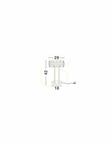 BRIOLVO Luces Exclusivas Bordslampa LE45103 small 3