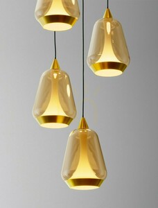 RORIZNO hänglampa med 5 skärmar Luces Exclusivas LE45114 small 1