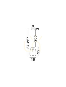 JAREVIA Luces Exclusivas taklampa LE45121 small 3