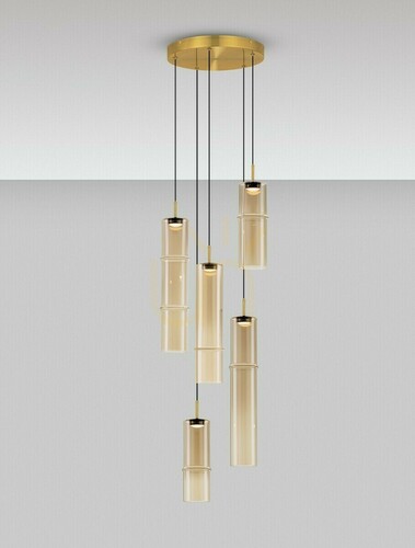 Kontrollera SARTANO Pendellampa från Luces Exclusivas LE45168