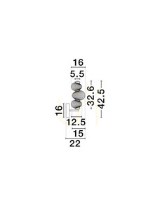 TANVERA vägglampa från Luces Exclusivas LE45205 3 TANVERA vägglampa från Luces Exclusivas LE45205 small 3