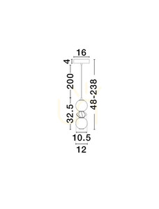 MONRETA Luces Exclusivas taklampa LE45230 3 MONRETA Luces Exclusivas taklampa LE45230 small 3
