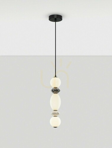 Kontrollera Luces Exclusivas MONRETA LE45232 grå LED-pendellampa 14 W