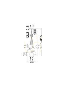 LOREVIO Luces Exclusivas taklampa LE45259 3 LOREVIO Luces Exclusivas taklampa LE45259 small 3