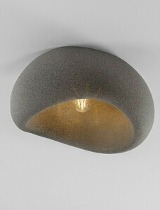 Plafond PALINZA Luces Exclusivas LE45330 grå 50 cm E27 small 2