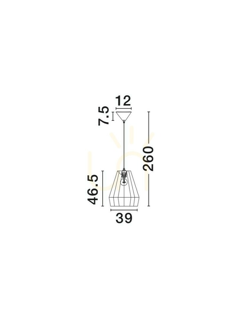 Display GRANIVO Luces Exclusivas taklampa LE45348 GRANIVO Luces Exclusivas taklampa LE45348