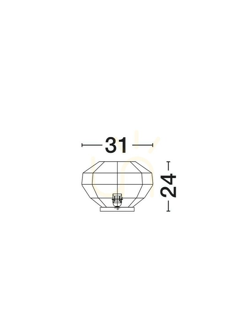 Display LOMVERO Luces Exclusivas Bordslampa LE45357 LOMVERO Luces Exclusivas Bordslampa LE45357