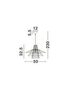 LOREZIA Luces Exclusivas taklampa LE45373 3 LOREZIA Luces Exclusivas taklampa LE45373 small 3