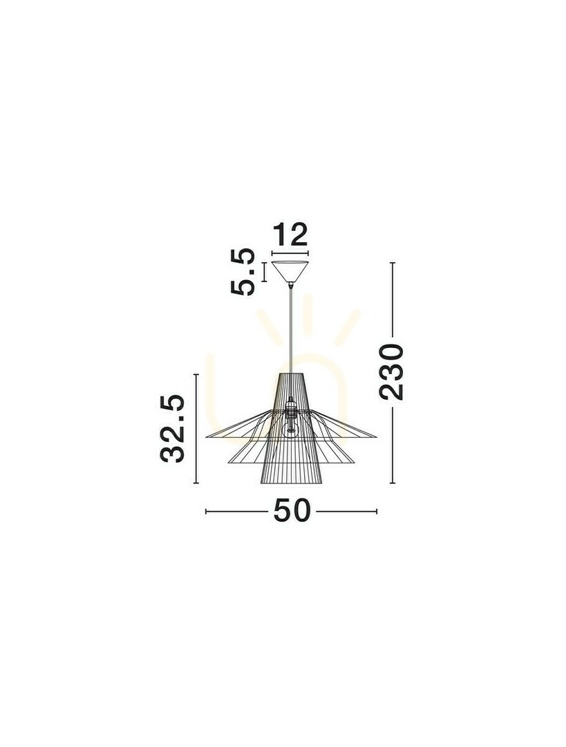Display LOREZIA Luces Exclusivas taklampa LE45373 LOREZIA Luces Exclusivas taklampa LE45373