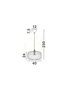 NAVANTA Pendellampa från Luces Exclusivas LE45376 small 3