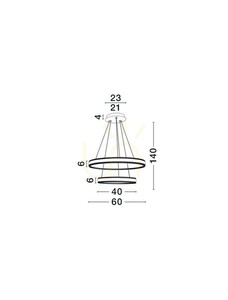 DONTERIO Luces Exclusivas taklampa LE45401 small 3